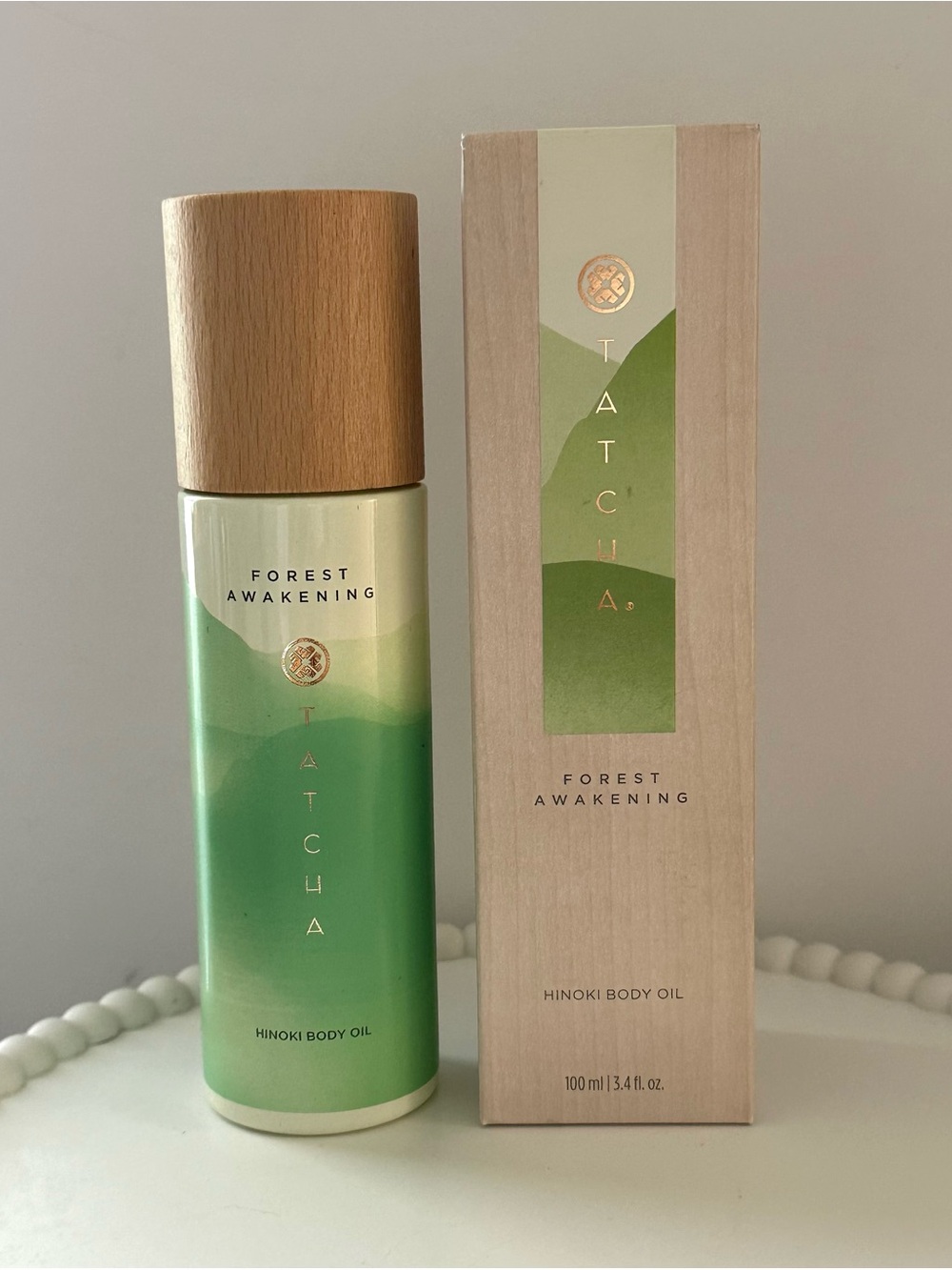Tatcha Forest Awakening Hinoki Body Oil - 3.4fl oz, NEW Discontinued, RARE